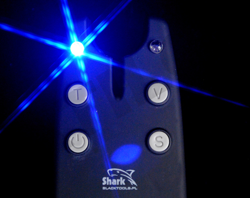 Signalizátor záběru Shark black