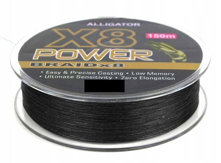Pletená šňůra X 8 Power braid Alligator